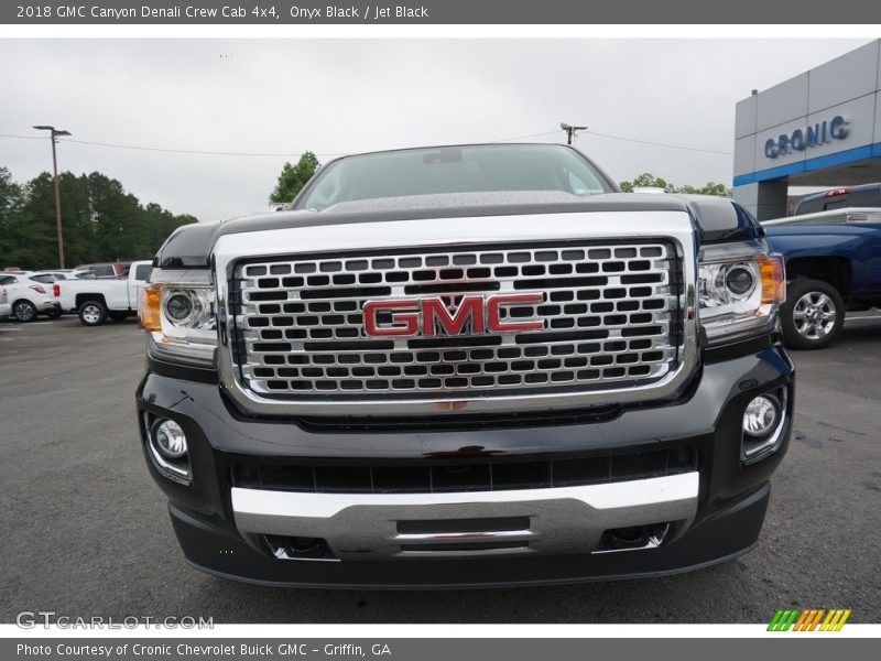 Onyx Black / Jet Black 2018 GMC Canyon Denali Crew Cab 4x4