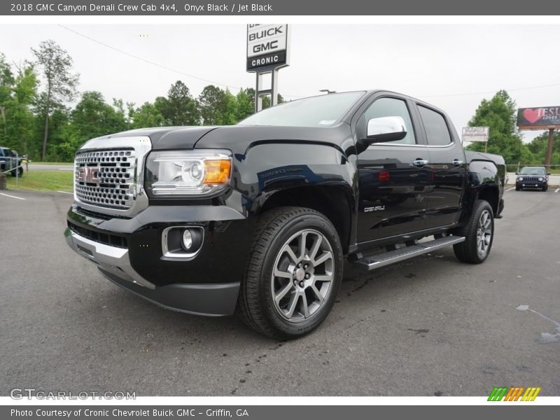 Onyx Black / Jet Black 2018 GMC Canyon Denali Crew Cab 4x4