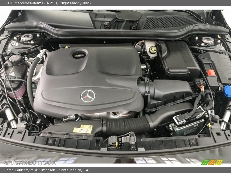 Night Black / Black 2018 Mercedes-Benz GLA 250