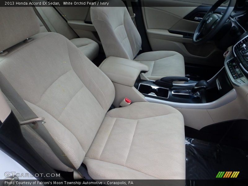 White Orchid Pearl / Ivory 2013 Honda Accord EX Sedan