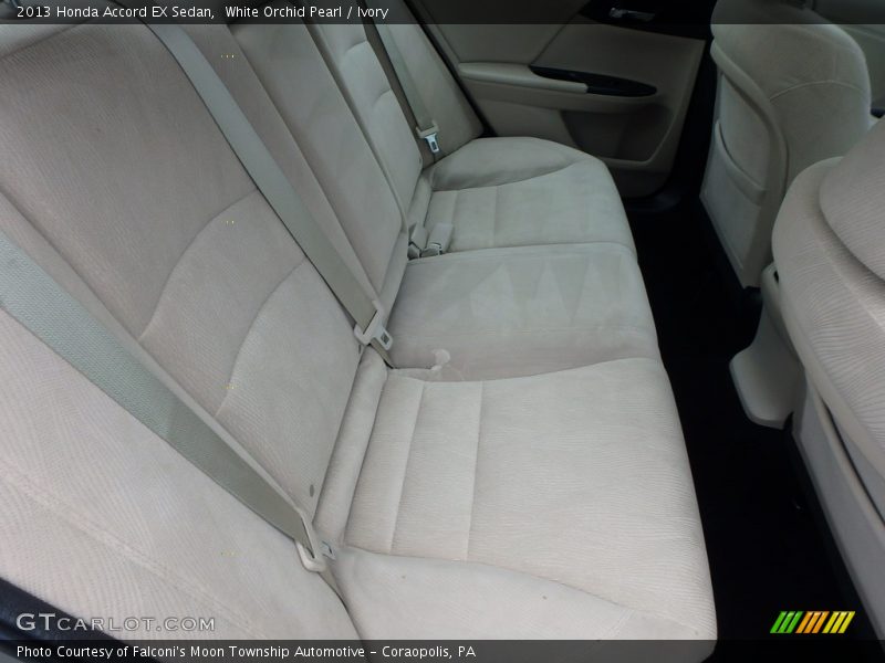 White Orchid Pearl / Ivory 2013 Honda Accord EX Sedan