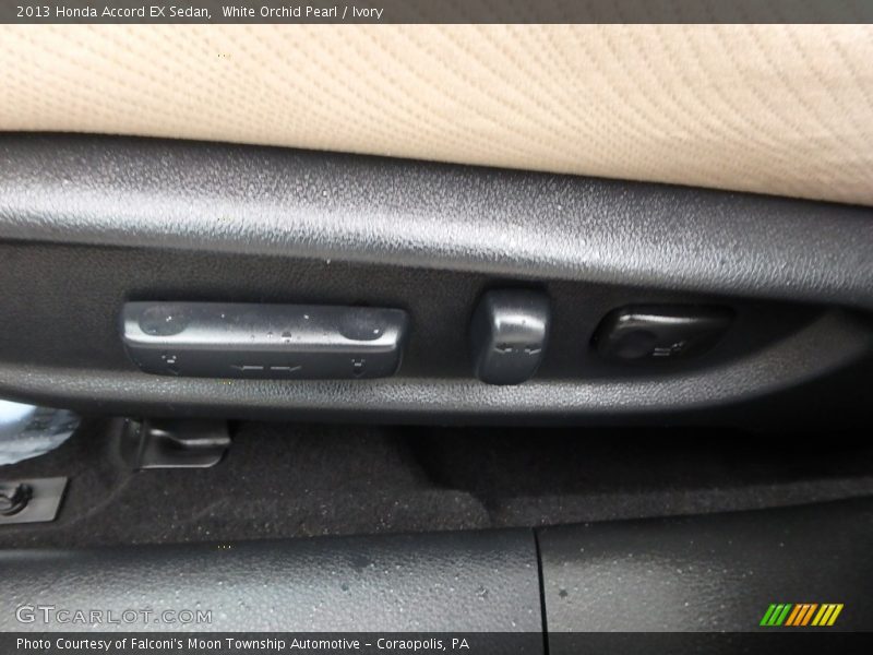 White Orchid Pearl / Ivory 2013 Honda Accord EX Sedan