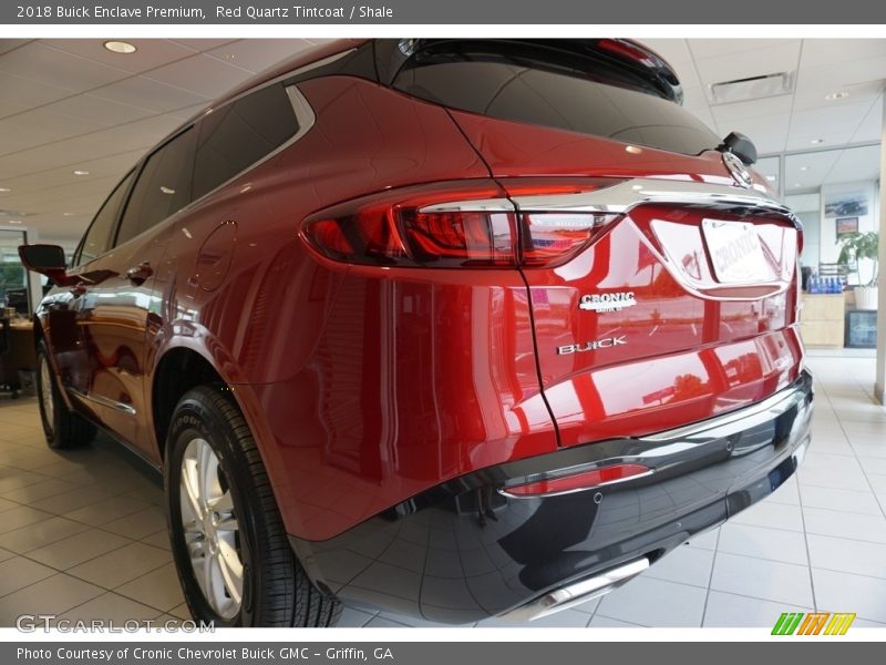 Red Quartz Tintcoat / Shale 2018 Buick Enclave Premium