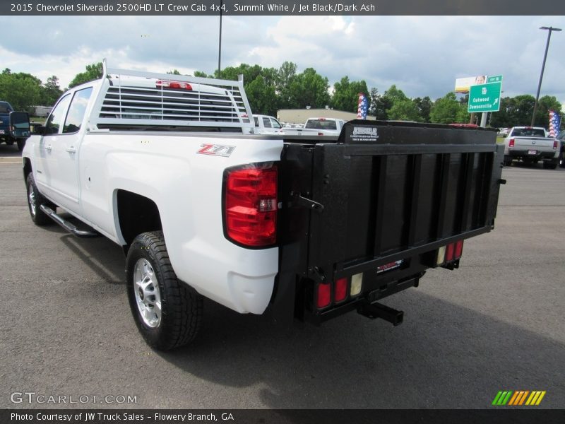 Summit White / Jet Black/Dark Ash 2015 Chevrolet Silverado 2500HD LT Crew Cab 4x4