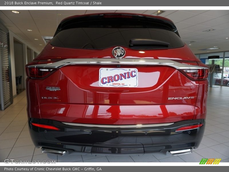 Red Quartz Tintcoat / Shale 2018 Buick Enclave Premium