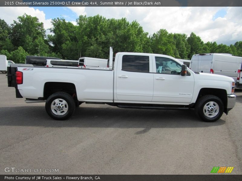 Summit White / Jet Black/Dark Ash 2015 Chevrolet Silverado 2500HD LT Crew Cab 4x4