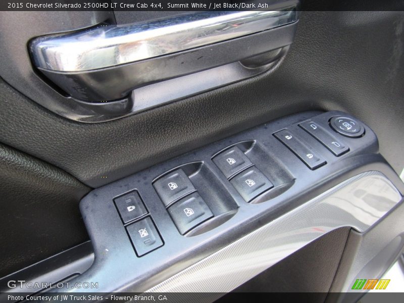 Summit White / Jet Black/Dark Ash 2015 Chevrolet Silverado 2500HD LT Crew Cab 4x4