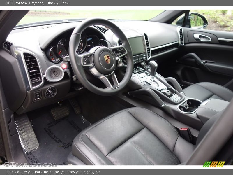  2018 Cayenne  Black Interior