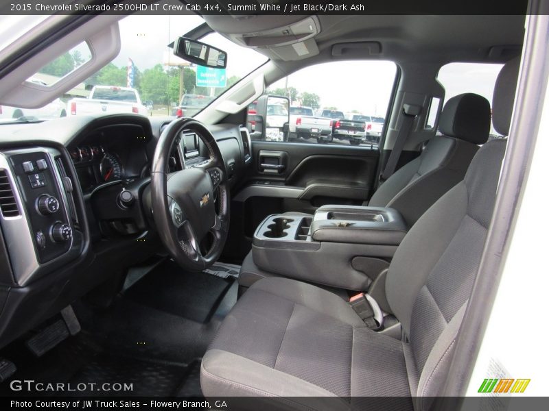 Summit White / Jet Black/Dark Ash 2015 Chevrolet Silverado 2500HD LT Crew Cab 4x4