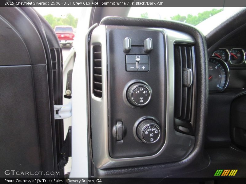 Summit White / Jet Black/Dark Ash 2015 Chevrolet Silverado 2500HD LT Crew Cab 4x4