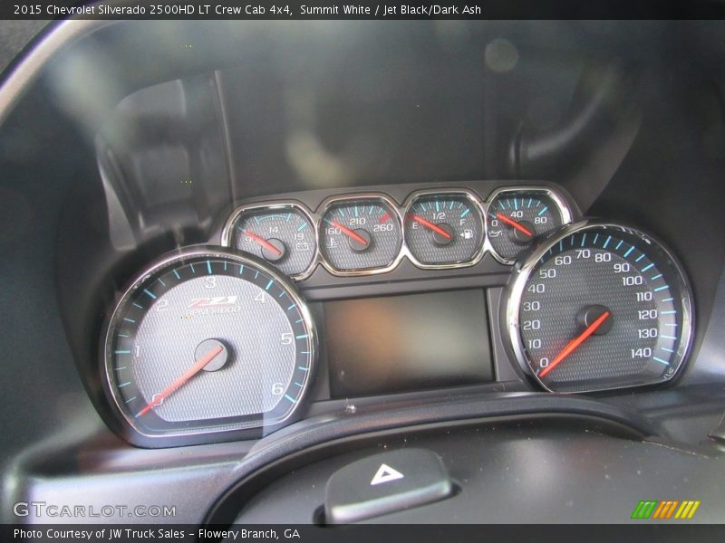 Summit White / Jet Black/Dark Ash 2015 Chevrolet Silverado 2500HD LT Crew Cab 4x4