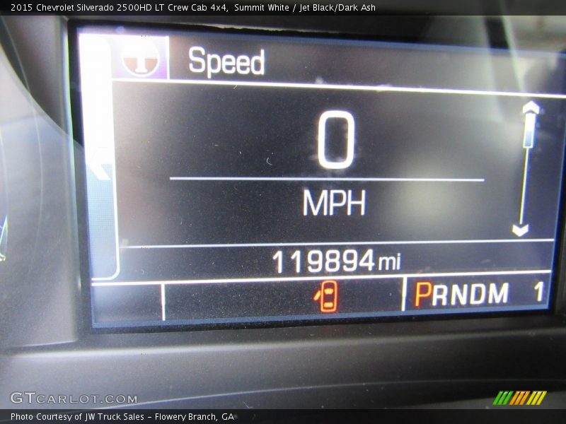 Summit White / Jet Black/Dark Ash 2015 Chevrolet Silverado 2500HD LT Crew Cab 4x4