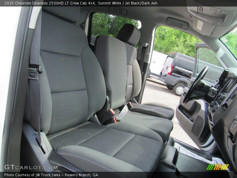 Summit White / Jet Black/Dark Ash 2015 Chevrolet Silverado 2500HD LT Crew Cab 4x4