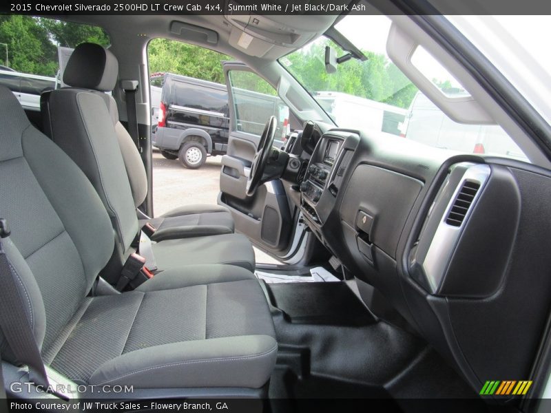 Summit White / Jet Black/Dark Ash 2015 Chevrolet Silverado 2500HD LT Crew Cab 4x4