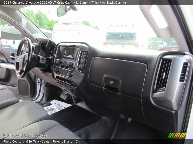 Summit White / Jet Black/Dark Ash 2015 Chevrolet Silverado 2500HD LT Crew Cab 4x4
