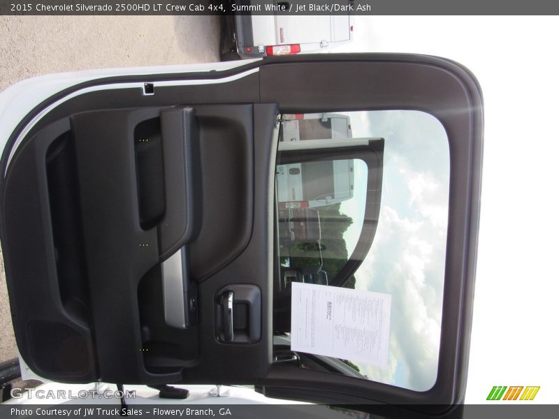 Summit White / Jet Black/Dark Ash 2015 Chevrolet Silverado 2500HD LT Crew Cab 4x4