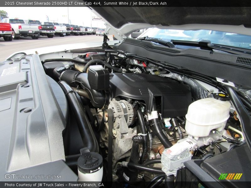 Summit White / Jet Black/Dark Ash 2015 Chevrolet Silverado 2500HD LT Crew Cab 4x4