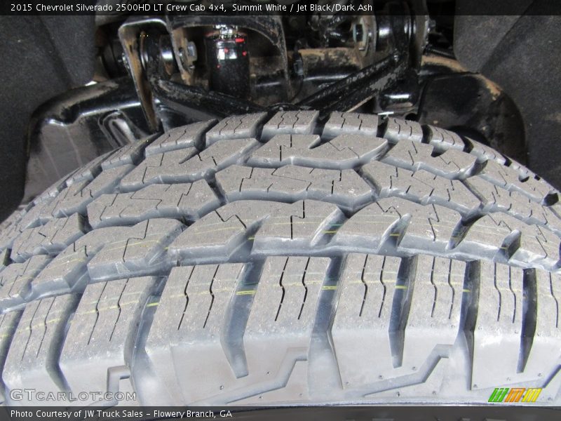 Summit White / Jet Black/Dark Ash 2015 Chevrolet Silverado 2500HD LT Crew Cab 4x4