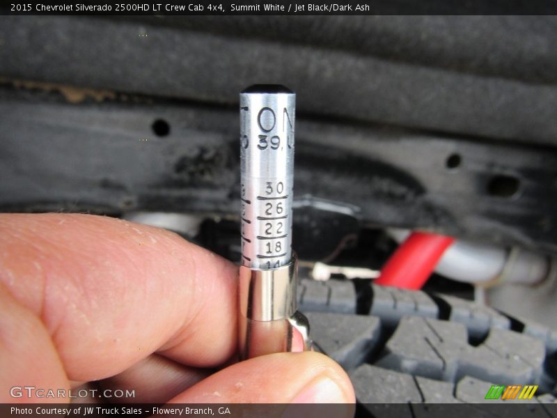 Summit White / Jet Black/Dark Ash 2015 Chevrolet Silverado 2500HD LT Crew Cab 4x4