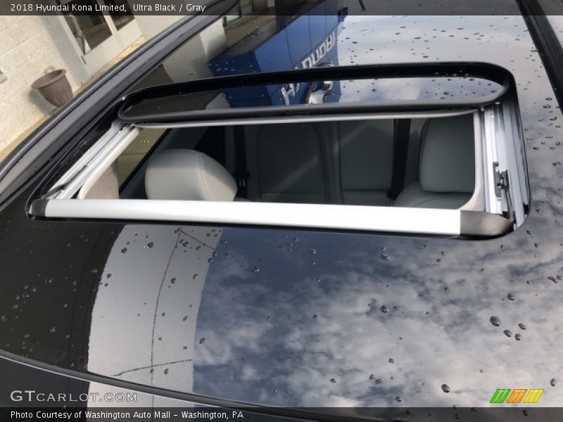 Ultra Black / Gray 2018 Hyundai Kona Limited