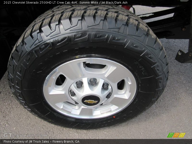 Summit White / Jet Black/Dark Ash 2015 Chevrolet Silverado 2500HD LT Crew Cab 4x4
