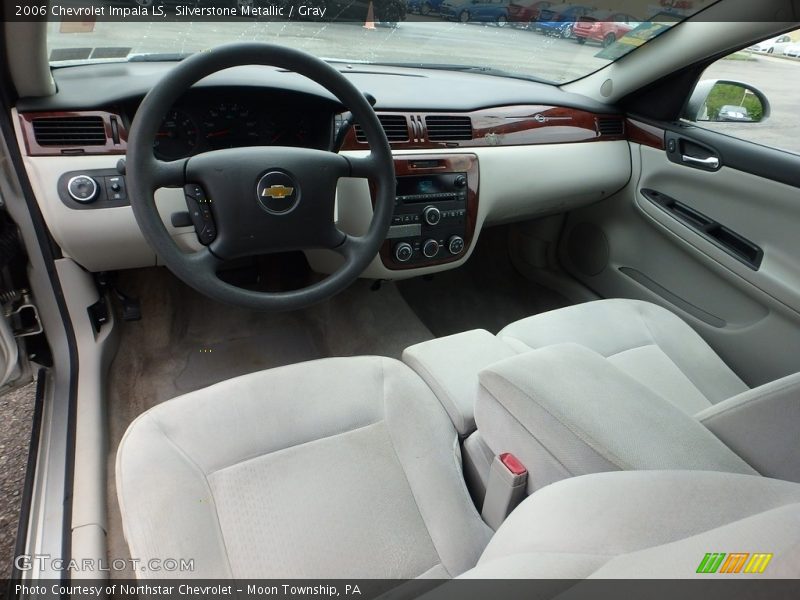 Silverstone Metallic / Gray 2006 Chevrolet Impala LS