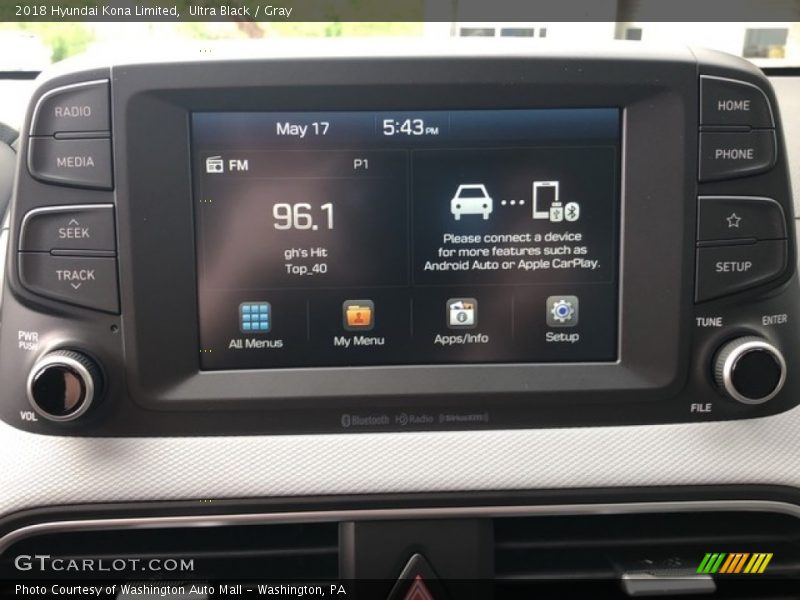 Controls of 2018 Kona Limited