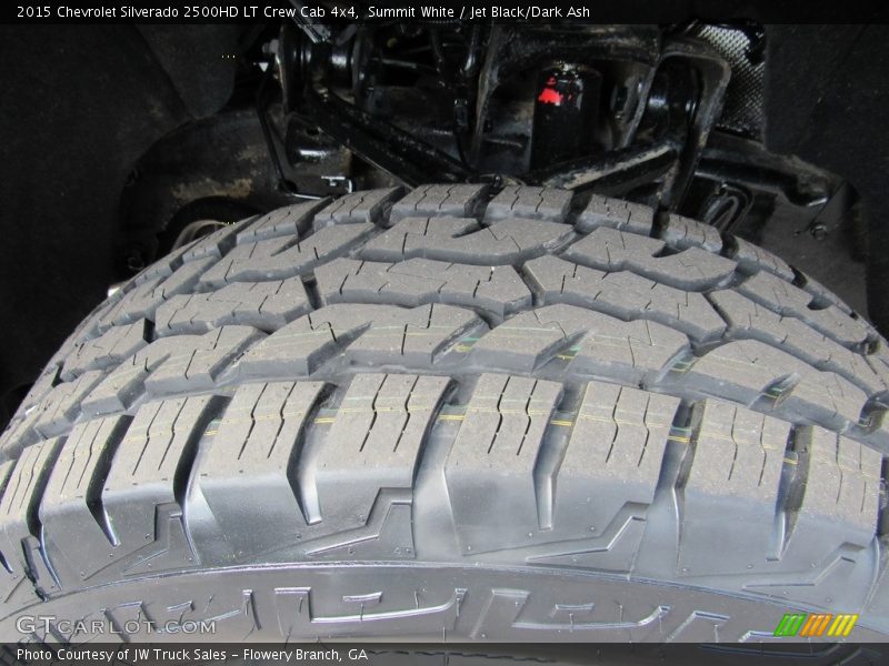 Summit White / Jet Black/Dark Ash 2015 Chevrolet Silverado 2500HD LT Crew Cab 4x4
