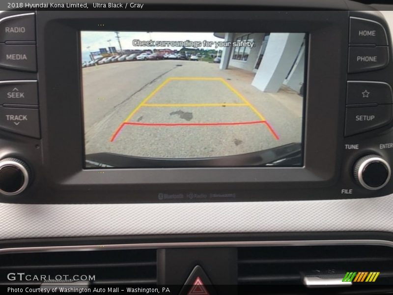 Ultra Black / Gray 2018 Hyundai Kona Limited