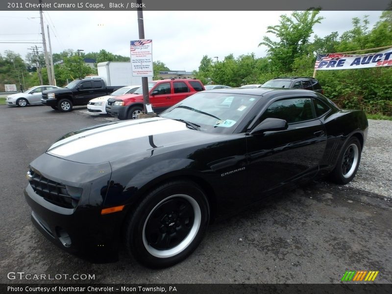 Black / Black 2011 Chevrolet Camaro LS Coupe