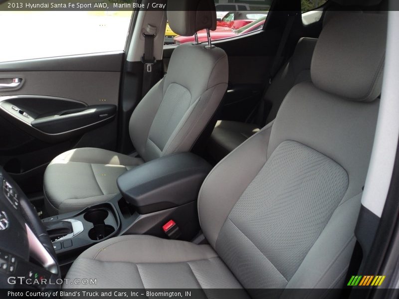 Marlin Blue / Gray 2013 Hyundai Santa Fe Sport AWD