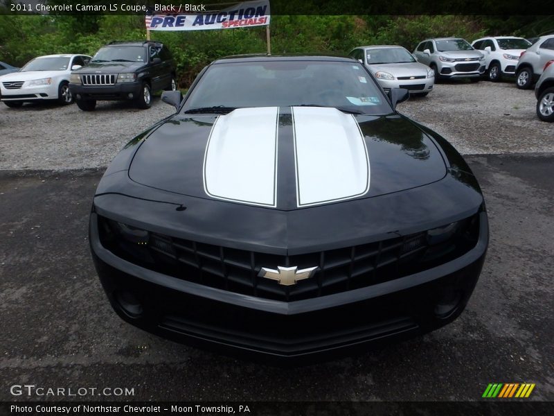 Black / Black 2011 Chevrolet Camaro LS Coupe