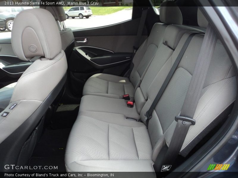 Marlin Blue / Gray 2013 Hyundai Santa Fe Sport AWD