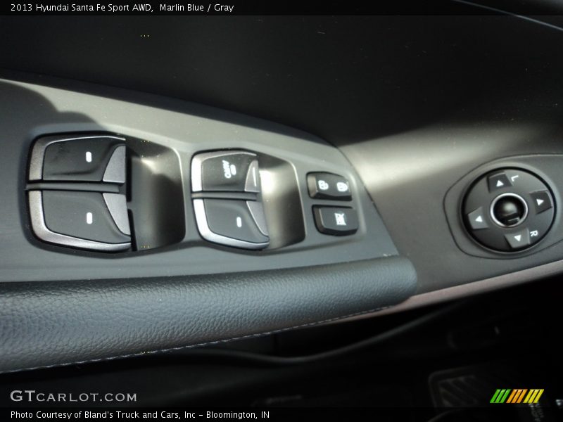 Marlin Blue / Gray 2013 Hyundai Santa Fe Sport AWD