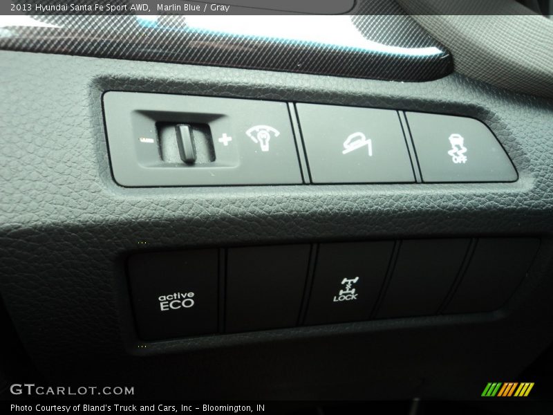 Marlin Blue / Gray 2013 Hyundai Santa Fe Sport AWD