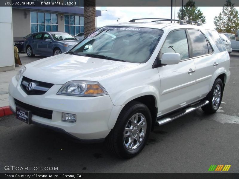 Taffeta White / Saddle 2005 Acura MDX