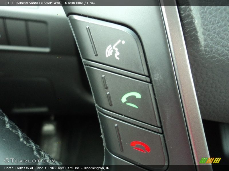 Marlin Blue / Gray 2013 Hyundai Santa Fe Sport AWD