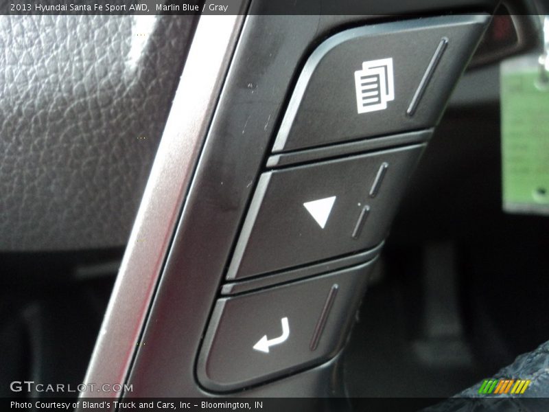 Marlin Blue / Gray 2013 Hyundai Santa Fe Sport AWD