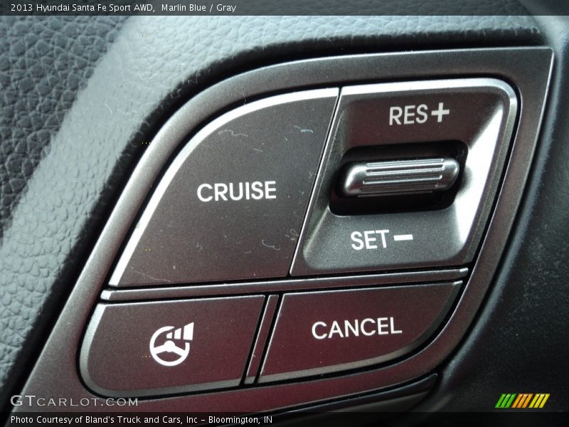Marlin Blue / Gray 2013 Hyundai Santa Fe Sport AWD