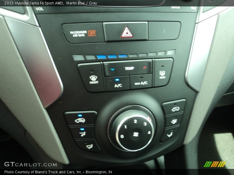 Marlin Blue / Gray 2013 Hyundai Santa Fe Sport AWD