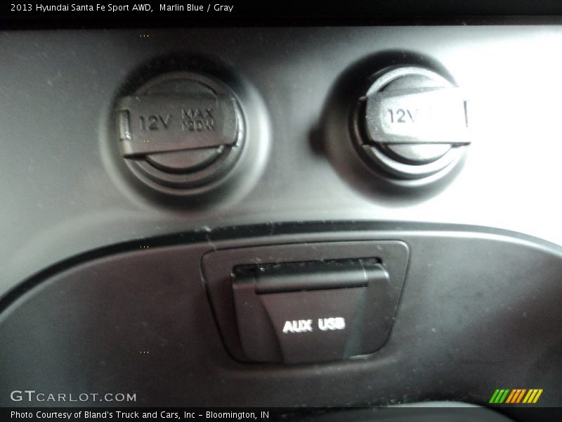Marlin Blue / Gray 2013 Hyundai Santa Fe Sport AWD