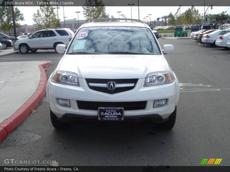 Taffeta White / Saddle 2005 Acura MDX