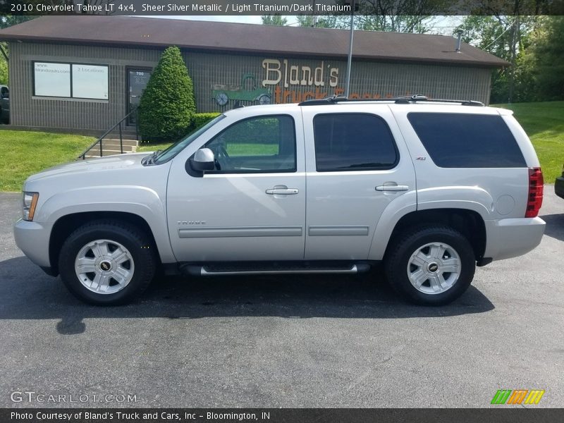 Sheer Silver Metallic / Light Titanium/Dark Titanium 2010 Chevrolet Tahoe LT 4x4