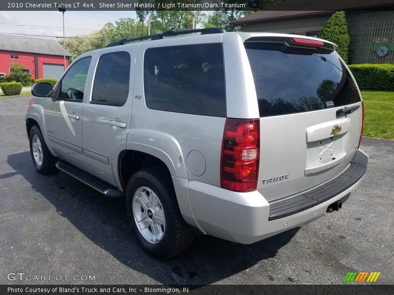 Sheer Silver Metallic / Light Titanium/Dark Titanium 2010 Chevrolet Tahoe LT 4x4