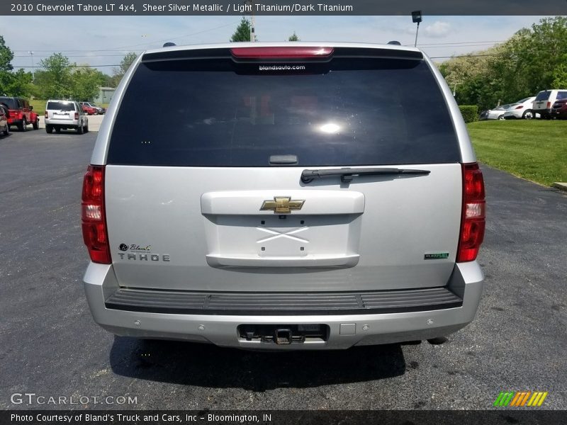Sheer Silver Metallic / Light Titanium/Dark Titanium 2010 Chevrolet Tahoe LT 4x4
