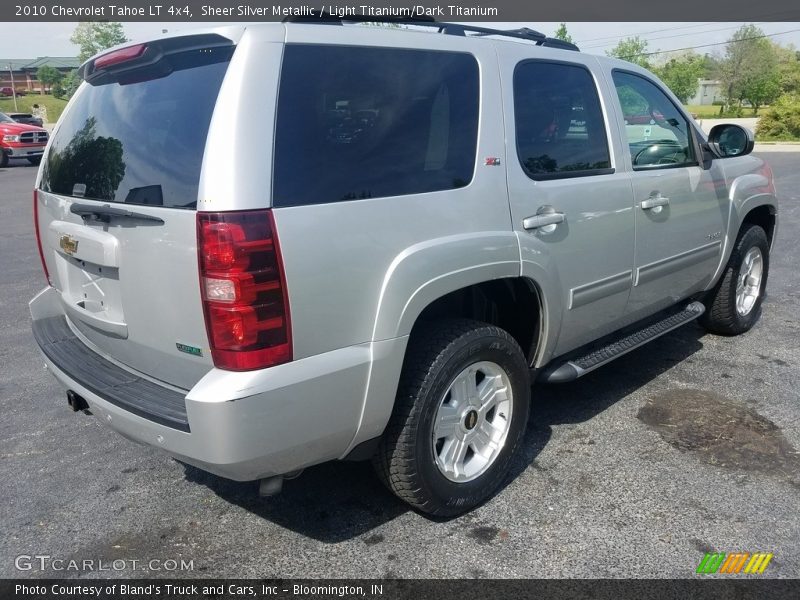 Sheer Silver Metallic / Light Titanium/Dark Titanium 2010 Chevrolet Tahoe LT 4x4