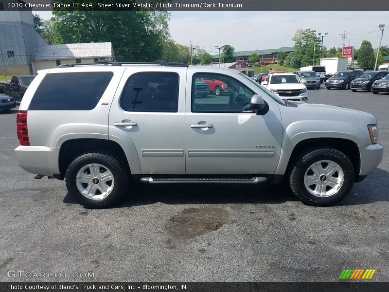 Sheer Silver Metallic / Light Titanium/Dark Titanium 2010 Chevrolet Tahoe LT 4x4