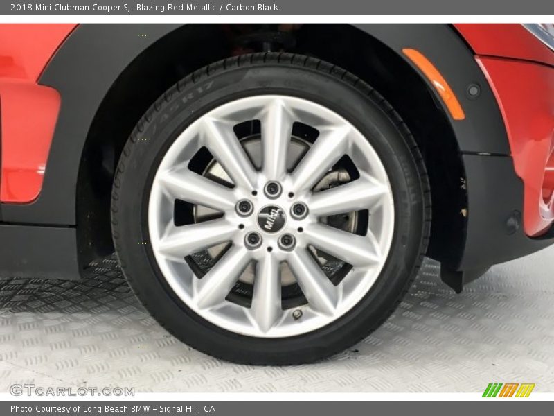 Blazing Red Metallic / Carbon Black 2018 Mini Clubman Cooper S