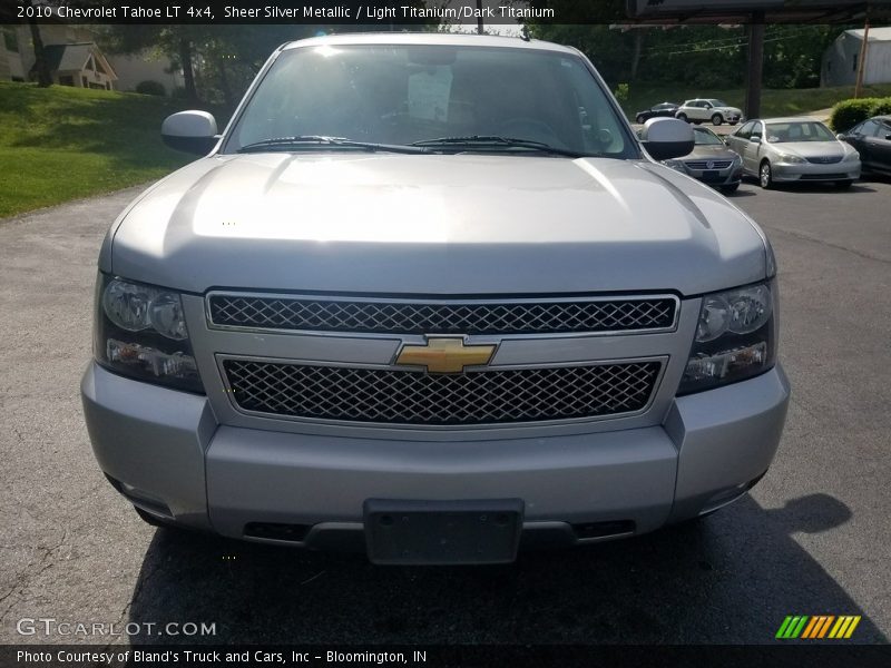 Sheer Silver Metallic / Light Titanium/Dark Titanium 2010 Chevrolet Tahoe LT 4x4