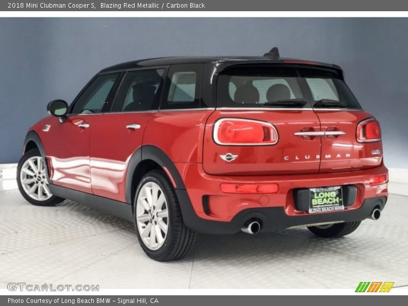 Blazing Red Metallic / Carbon Black 2018 Mini Clubman Cooper S